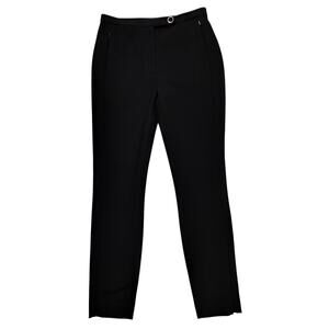 Club Monaco womens black slim stretch skinny pants full length size 2